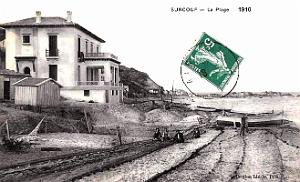 Surcouf - Plage - 1910